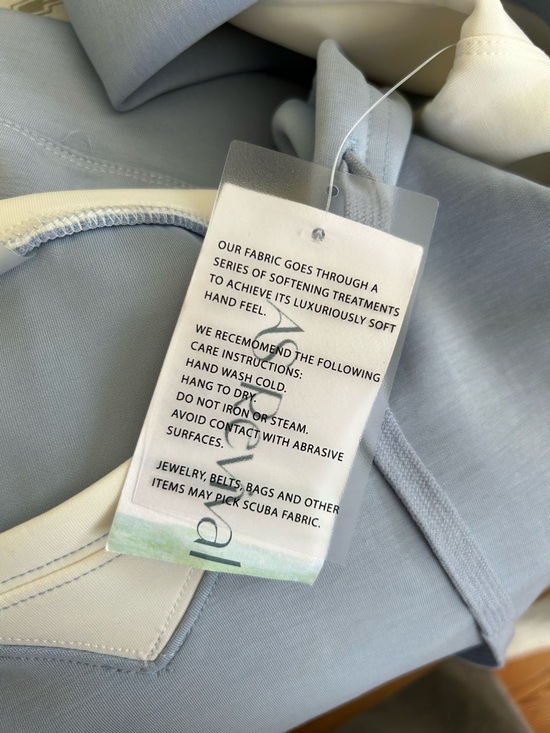 *NWT* AS Revival by Altar’d State Zen Blue Colorblock Supersoft Hoodie, Medium - Picture 10 of 13